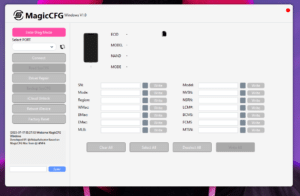 Download MagicCFG Windows 2023 V1.1 World First Purple Mode Diagnostic Tool FREE Utility