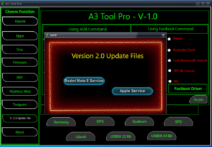 Download FREE A3 Tool Pro 2023 V2.0 Xiaomi Oppo Vivo Unlocking Tool - Apple Services Added [ UPDATE ]