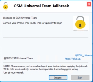 Download FREE GSM Universal Team Jailbreak Tool 2023 - Windows Jailbreak Tool for iOS 12 to iOS 16.6