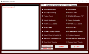 Download FREE Saeed Saleh Tool V2.0 - MTK Universal Function Unlock Reset IMEI Restore Update 2023