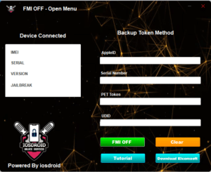 Download FREE iosDROID FMI OFF - OPEN Menu BackUp Token Method - Game Center Edition - IAASTeam.com