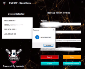 Download FREE iosDROID FMI OFF - OPEN Menu BackUp Token Method - Game Center Edition - IAASTeam.com