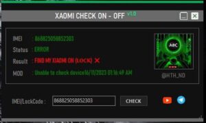 Xiaomi Check ON - OFF unlimited FREE Checker 4 Windows Pc ✅ [FREE] Xiaomi Check ON - OFF (unlimited)