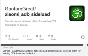 Xiaomi_adb_sideload Solution GautamGreat 2024