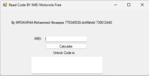 Read Code By IMEI Motorola FREE Toolkit Motorola IMEI Code Reader Unlock