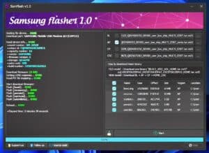+ SamFlash v2.0 🟦 Add FRP Erase Samsung MediaTek (Download mode) 🟦 Add Setting 🟦 Fix UI + Download on IAASTeam.com + SamFlash v2.0 FRP Support Model