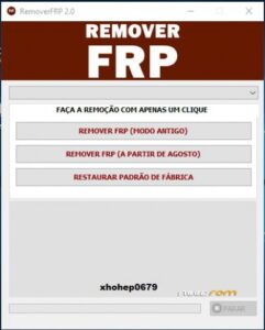 RemoverFRP 2.0 2024 Bypass Tool - Samsung FRP Protection Unlock REMOVE FRP-BYPASS TOOL V2.0: Unlocking Samsung Devices