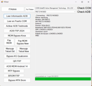 New! TSTool ADB FRP MDM Bypass Knox Android 14 - 2024- iT admin Fix TSTool:  Device Management Tool for Samsung Admin