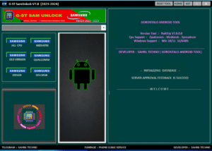 G-ST Samunlock V7.8.0.0 - Samsung All CPU MTK Qualcomm Release 2024 Features of G-ST Samunlock V7.8