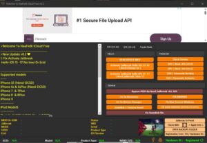 HaaFedk iCloud Free 8.2: Your Ultimate iCloud MDM Remove Bypass Solution 2025 A new update has been released >New Update v8.2 1: Fix Activate Jailbreak Hello iOS 15 -17 No Imei Or Ecid