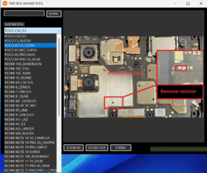 TMT RSA Xiaomi Tool 2025 - Redmi Resistor Onboard TestPoint Schematic - New FREE 4PC Windows RSA Xiaomi Helper Tool ! Very Small Xiaomi / Redmi / Poco / Mi Hardware RSA Protection disable methods Pack in one EXECUTABLE software with regular updates ! TMT RSA Xiaomi Tool Model List First Release 