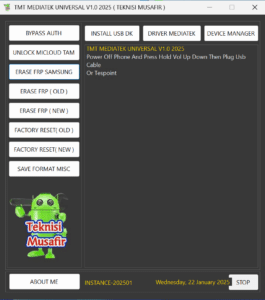 Download FREE TMT MEDIATEK UNIVERSAL ⦿1.0 2025 - Teknisi MusaFIR - IAASTeam.com