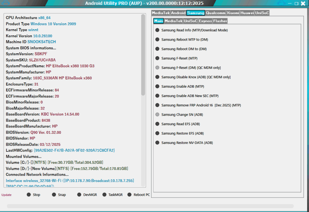 Android Utility V200 FF 2025 | Android Utility PRO (AUP) | Tool Official Latest Exclusive Updates - FREE Downloads - Activated until 2026