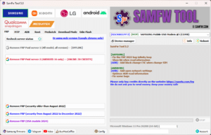 Download FREE SamFw Tool 5.3 2026 - SamFw tool Remove FRP 2026 USA models